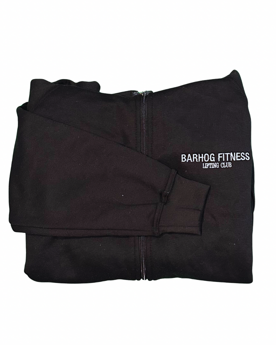 Lifting Club Zip Up - Black